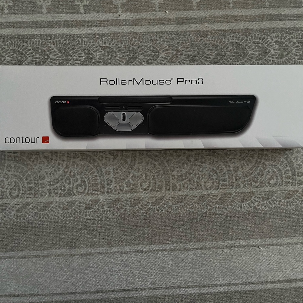 RollerMouse Pro3 Ergonomic Mouse - Black